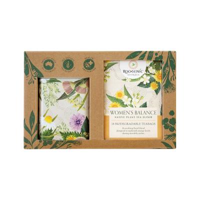 Roogenic Australia Gift Box Cycle Support x 18 Tea Bags with Tin (previously Women's Balance)